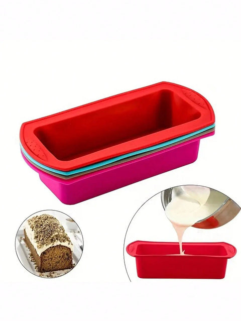 Silicone Rectangular Loaf Baking Tray Munchies Tools