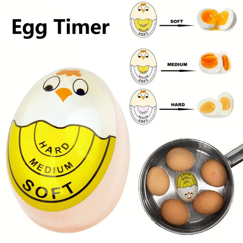 Colour-Changing Egg Timer in the pot with eggs Munchies Tools
