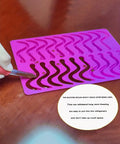 Filling gummy worm mold