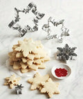 Snowflake sugar cookies