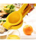 Citrus squeezer with orange
