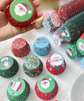 Santa and Merry Christmas liners