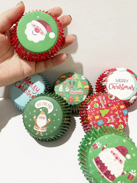 Christmas liners in hand