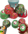 Christmas baking cups