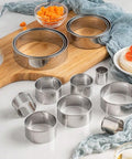 Round cutter set on board