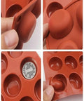 Flexible silicone mold details