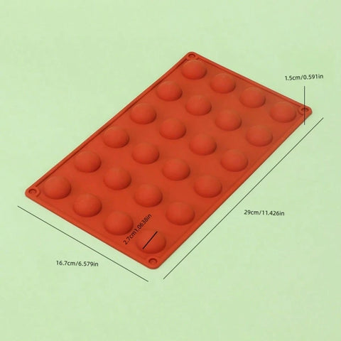 Small cake silicone mold dimensions