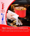 3-Piece Foldable Silicone Round Cake Mold Set heat resistant -30 to 230C Munchies Tools