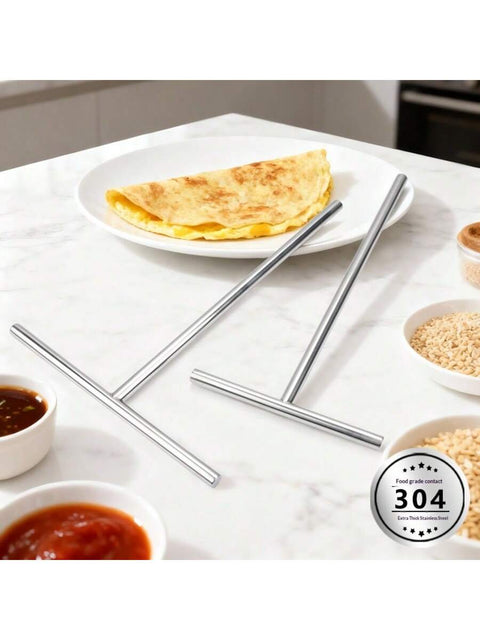 Stainless steel crepe spreaders