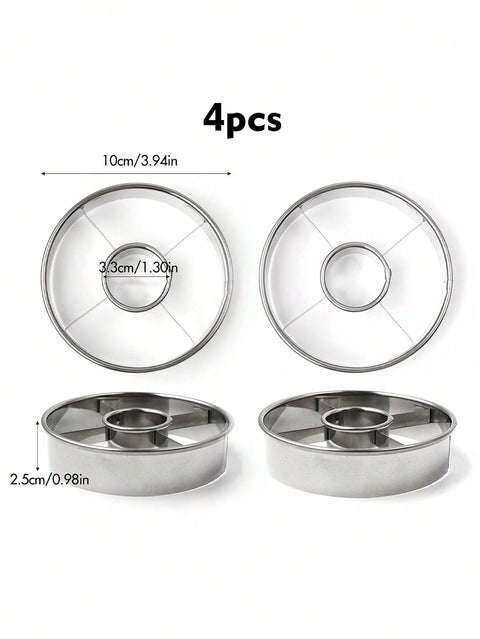 Donut cutter 4 piece set dimensions