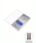 Pocket scale with 2 AAA batteries (not included)