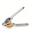 Stainless steel lemon squeezer