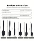 Silicone utensil set sizes
