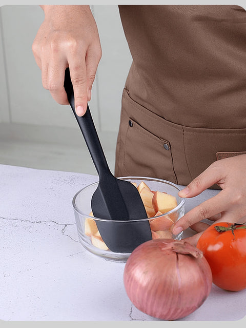 Silicone spatula in bowl