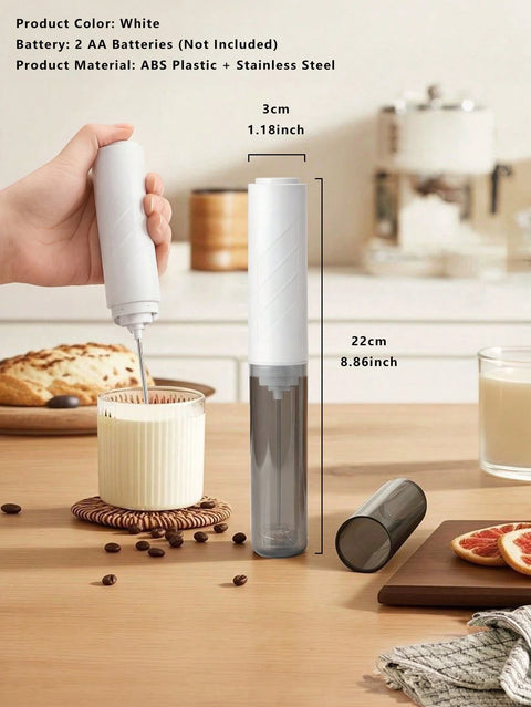 White milk frother