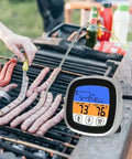Thermometer at barbecue