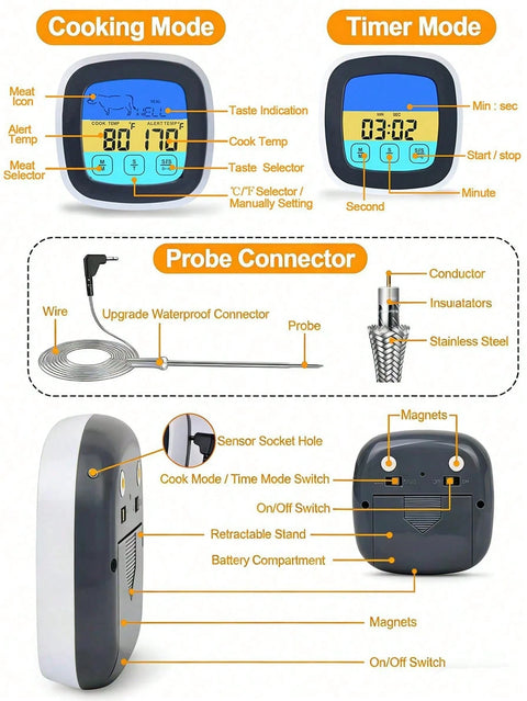 Cooking and timer mode guide