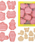 Happy Halloween cookie stamp set