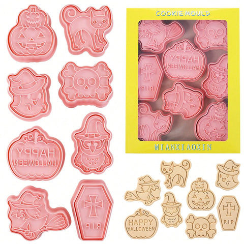 Happy Halloween cookie stamp set