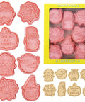 Halloween Trick or Treat cookie stamp set