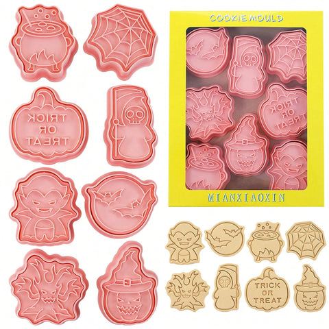 Halloween Trick or Treat cookie stamp set