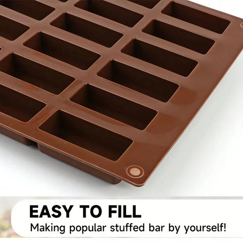 Easy to fill bar mold