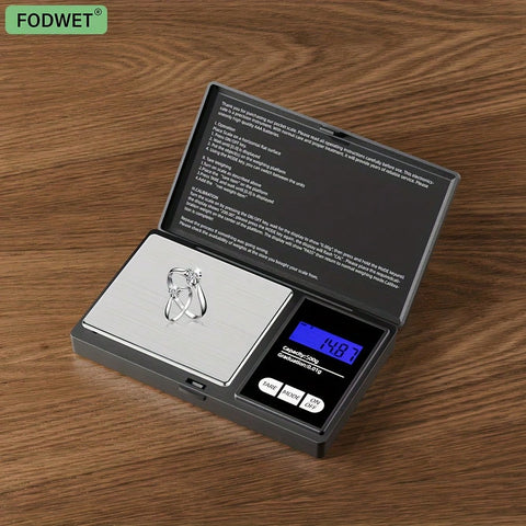 Pocket scale weighing ring