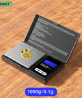 1000g/0.1g digital pocket scale