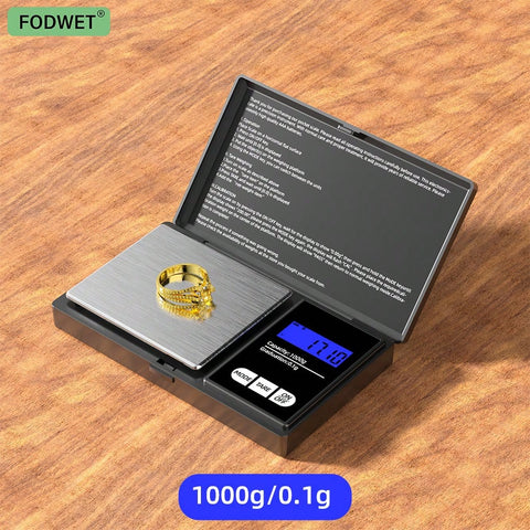 1000g/0.1g digital pocket scale
