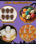 Skull mold for chocolate, gummies, ice and jelly