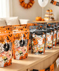 Treat bags on a table