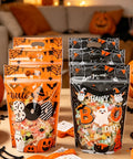 Halloween treat bags filled with candy