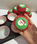 Santa Claus baking cup