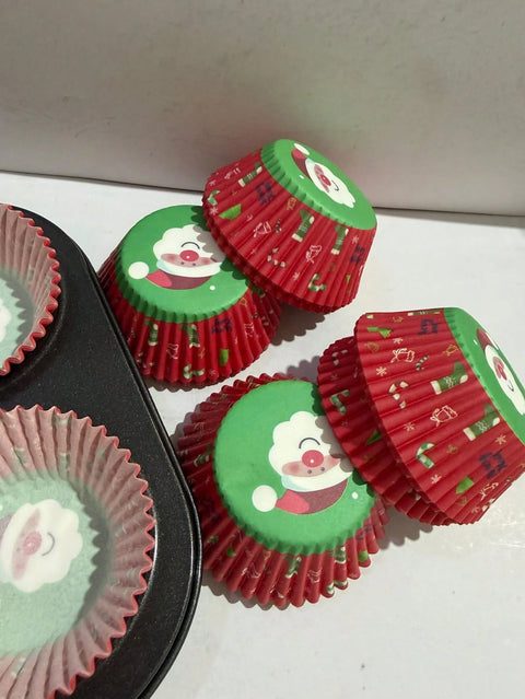 Christmas cupcake cups
