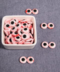 Large red bloody eyeball decorations, non-edible