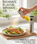 Oil sprayer for healthier cooking