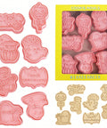Halloween Boo cookie stamp set