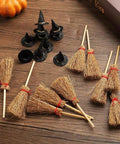 Witch hats and brooms