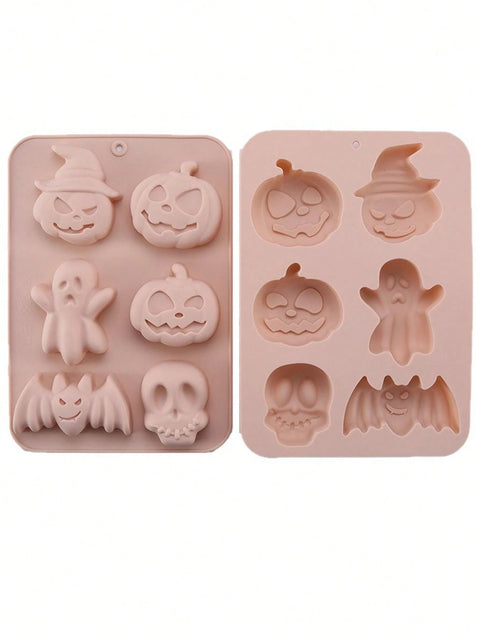 Halloween silicone chocolate molds