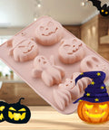 Halloween silicone chocolate molds