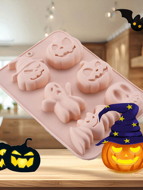 Halloween silicone chocolate molds
