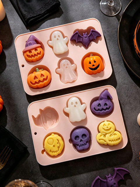 Halloween silicone chocolate molds