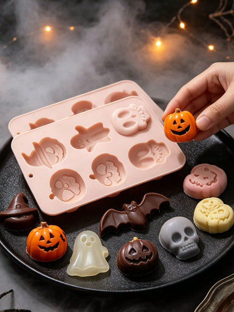 Halloween silicone chocolate molds