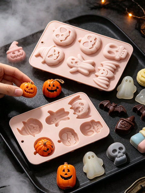 Halloween silicone chocolate molds
