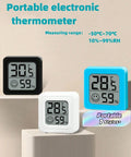 Portable electronic thermometer range