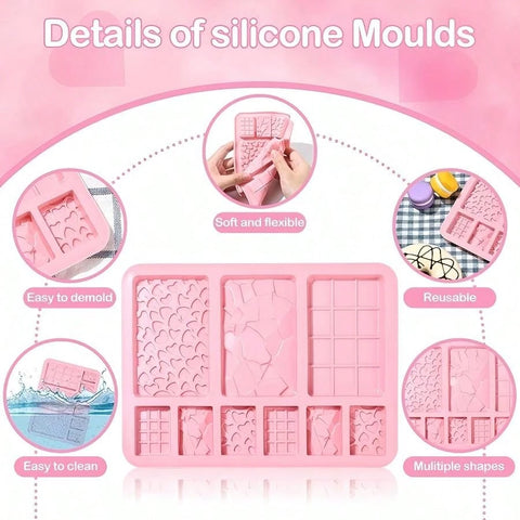 Chocolate bar mold details