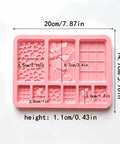 Chocolate bar mold dimensions 20 x 14.7 cm