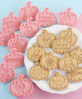 Halloween Pumpkin cookie stamp set