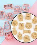 Halloween Spooky Potions cookie stamp set