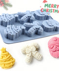 Christmas silicone cake mold